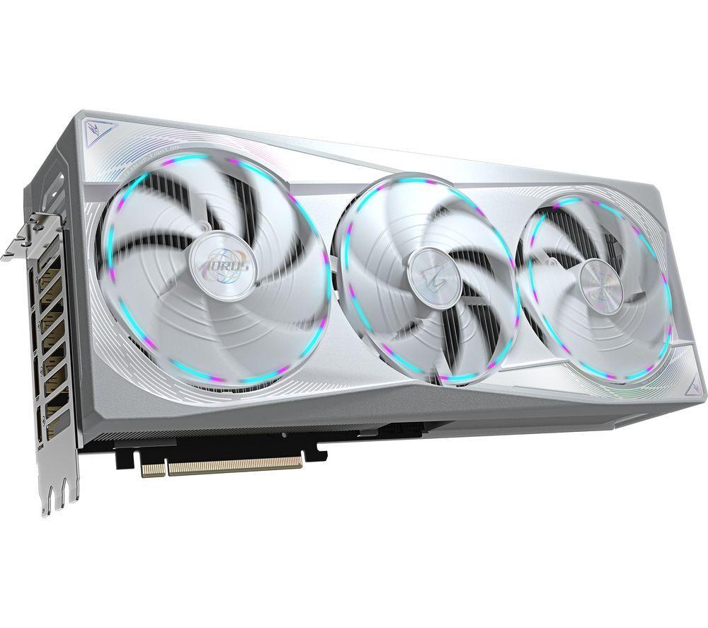 GIGABYTE GeForce RTX 5080 16 GB AORUS MASTER ICE Graphics Card image number 2 of 9