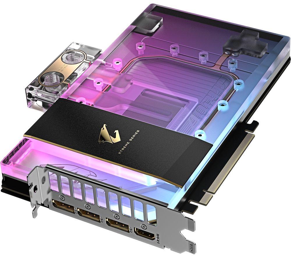 GIGABYTE GeForce RTX 5090 32 GB AORUS XTREME WATERFORCE WB Graphics Card image number 2 of 9