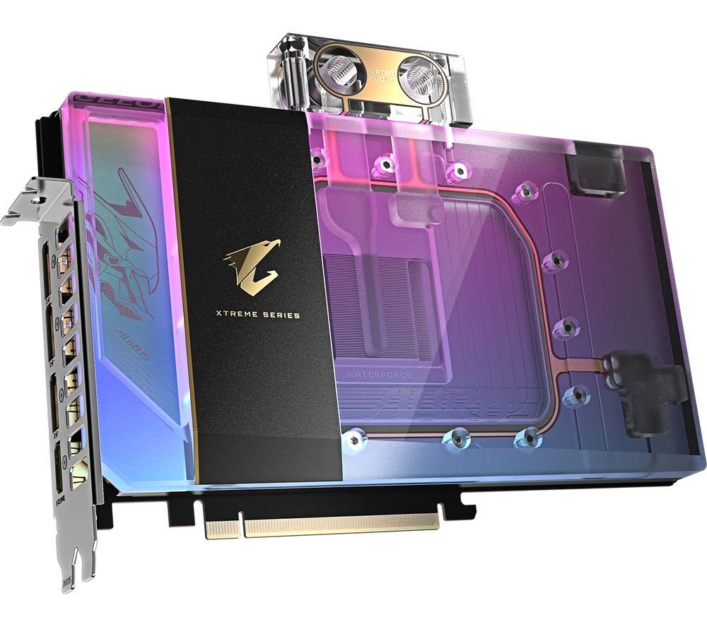 GIGABYTE GeForce RTX 5090 32 GB AORUS XTREME WATERFORCE WB Graphics Card image number 4 of 9
