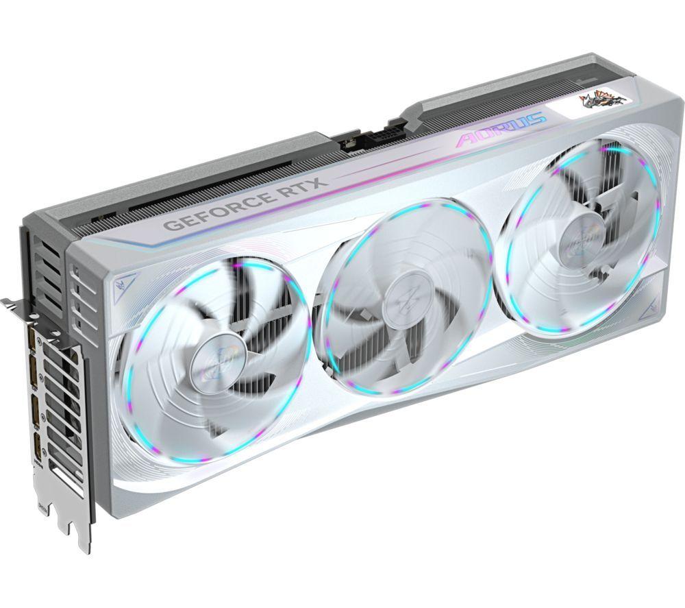 GIGABYTE GeForce RTX 5090 32 GB AORUS MASTER ICE Graphics Card image number 2 of 9
