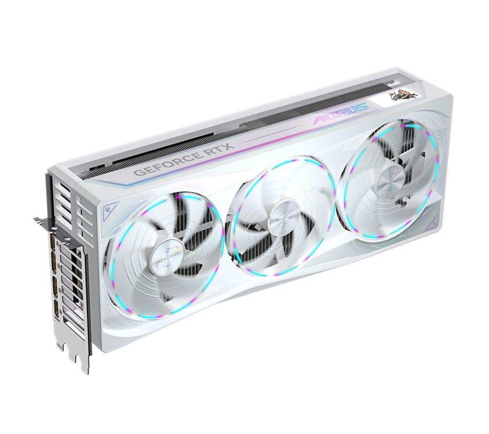 GIGABYTE GeForce RTX 5090 32 GB AORUS STEALTH ICE Graphics Card image number 3 of 10