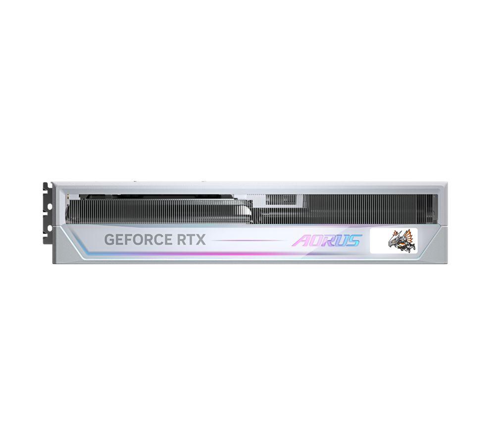 GIGABYTE GeForce RTX 5090 32 GB AORUS STEALTH ICE Graphics Card image number 5 of 10