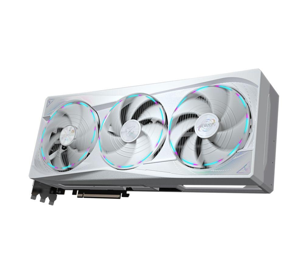 GIGABYTE GeForce RTX 5090 32 GB AORUS STEALTH ICE Graphics Card image number 8 of 10