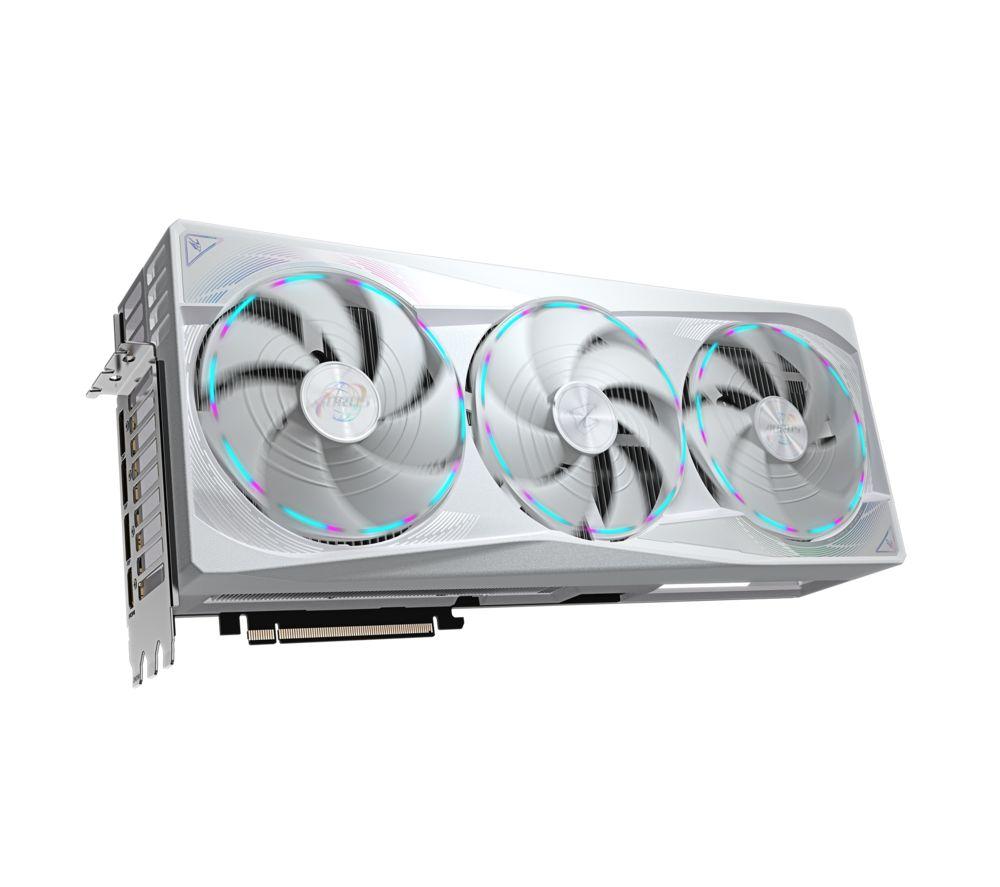 GIGABYTE GeForce RTX 5090 32 GB AORUS STEALTH ICE Graphics Card image number 9 of 10