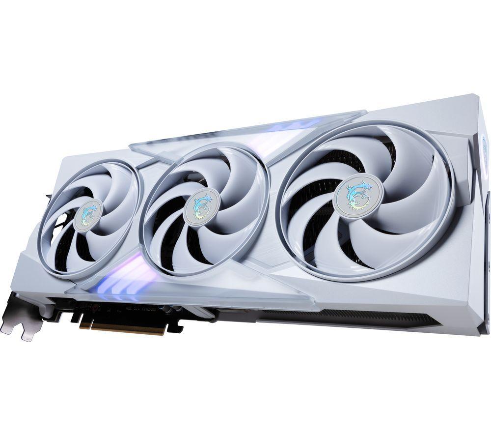 MSI GeForce RTX 5070 12 GB GAMING TRIO OC Graphics Card - White image number 3 of 13
