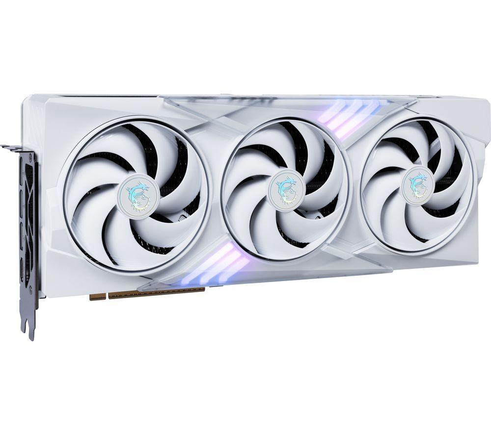 MSI GeForce RTX 5070 12 GB GAMING TRIO OC Graphics Card - White image number 4 of 13