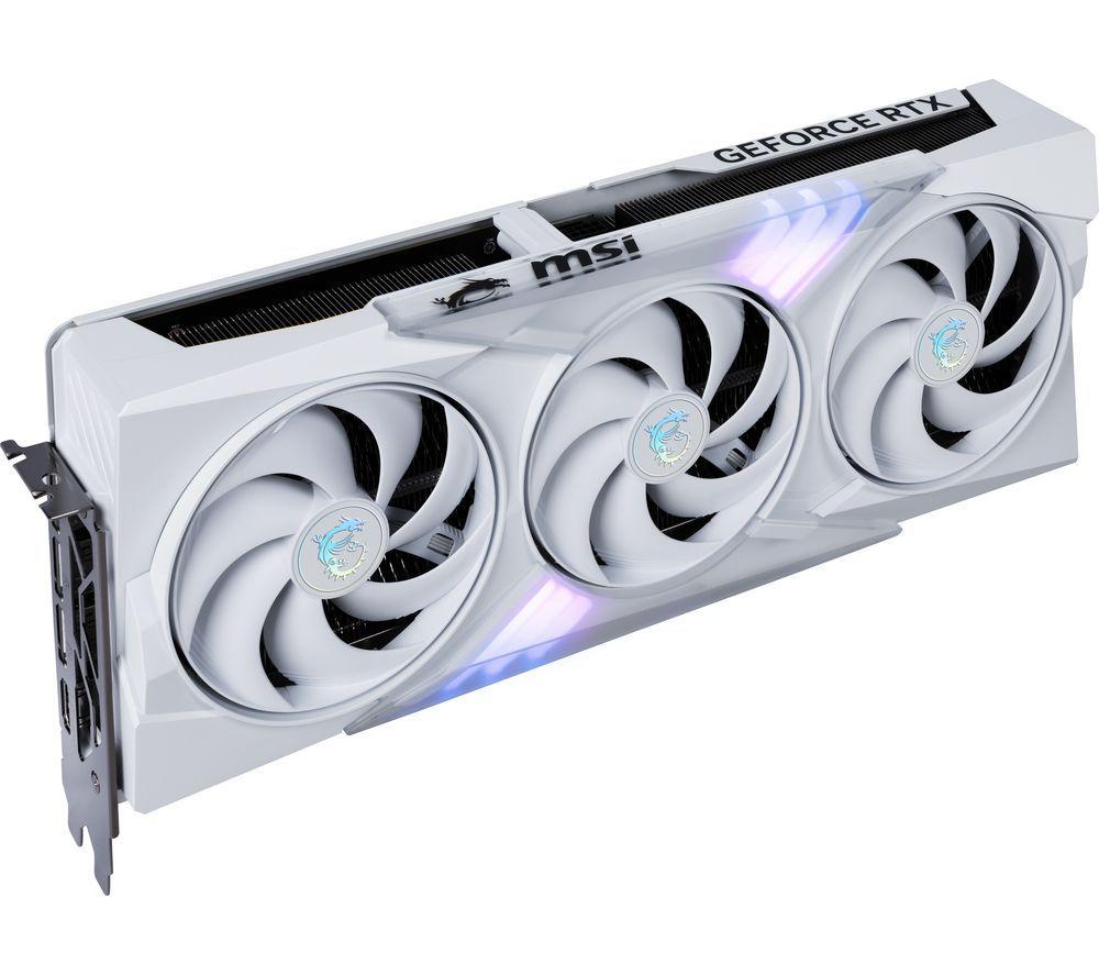 MSI GeForce RTX 5070 12 GB GAMING TRIO OC Graphics Card - White image number 5 of 13