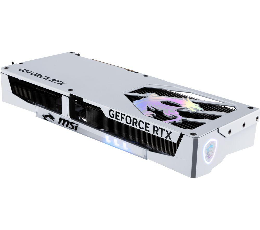 MSI GeForce RTX 5070 12 GB GAMING TRIO OC Graphics Card - White image number 7 of 13
