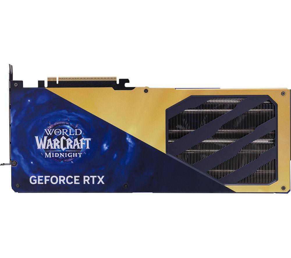 MSI GeForce RTX 5070 12 GB World of Warcraft Midnight Void Edition OC Graphics Card image number 9 of 12