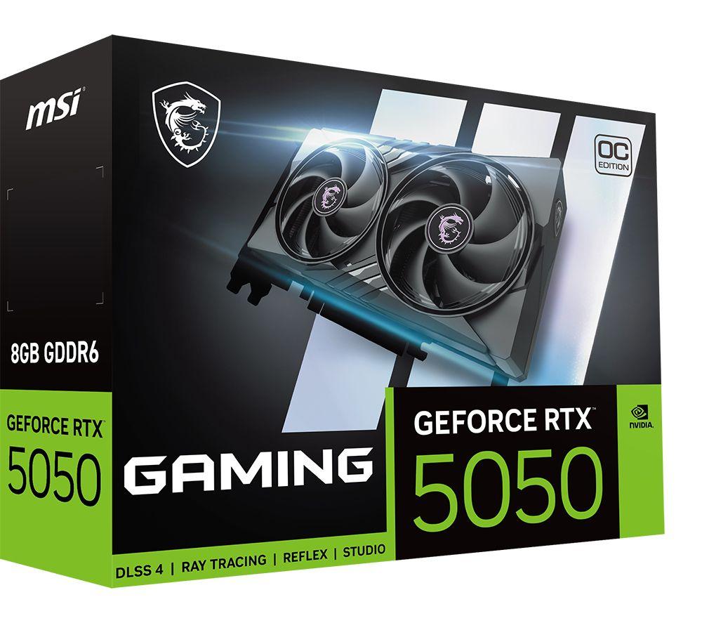 MSI GeForce RTX 5050 8 GB GAMING OC Graphics Card image number 7 of 11