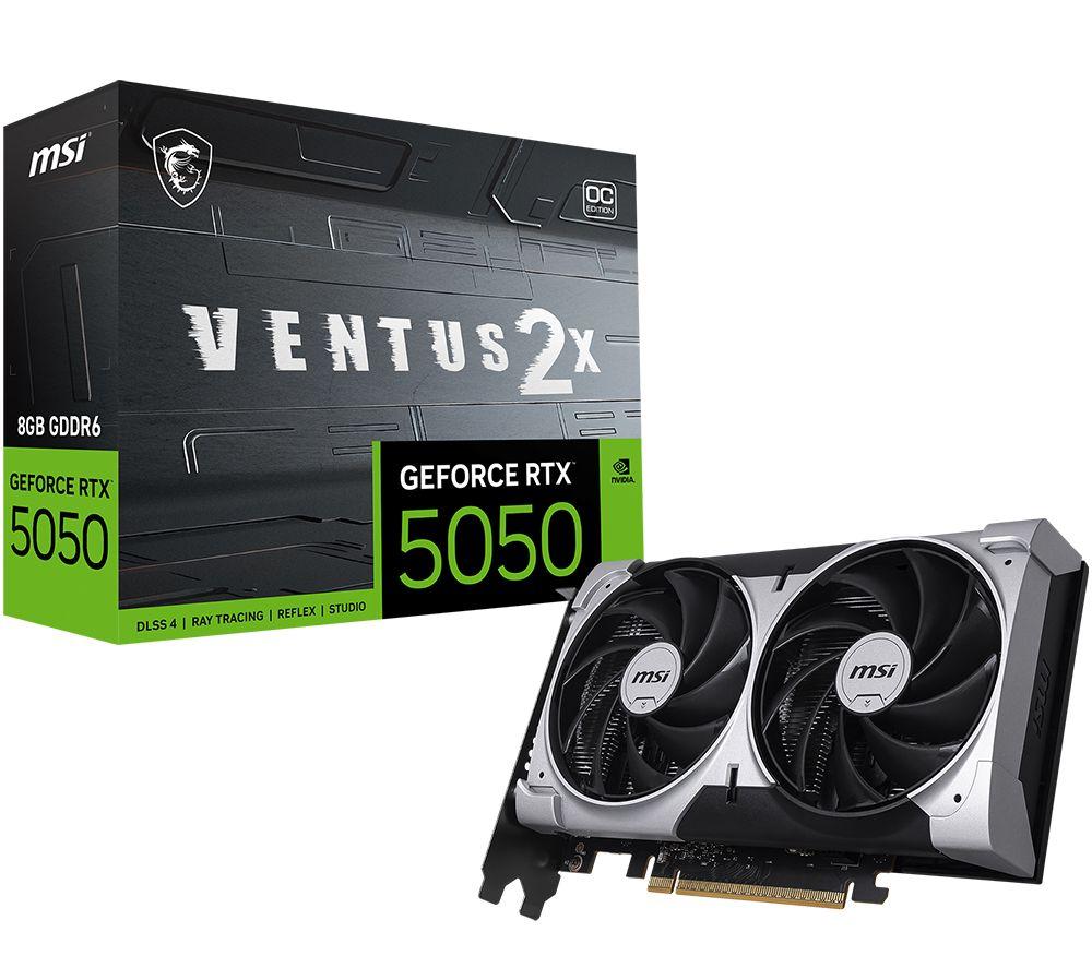 MSI GeForce RTX 5050 8 GB VENTUS 2X OC Graphics Card image number 10 of 11