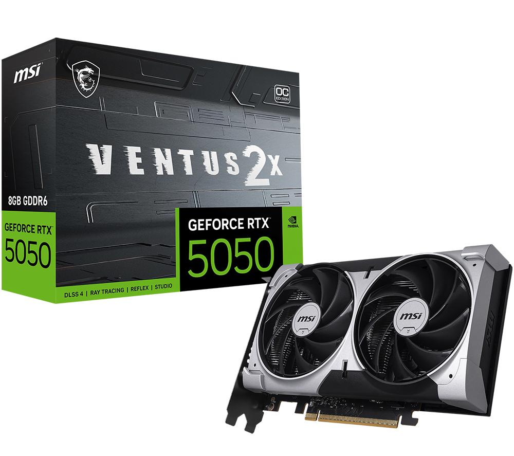 MSI GeForce RTX 5050 8 GB VENTUS 2X OC Graphics Card image number 11 of 11