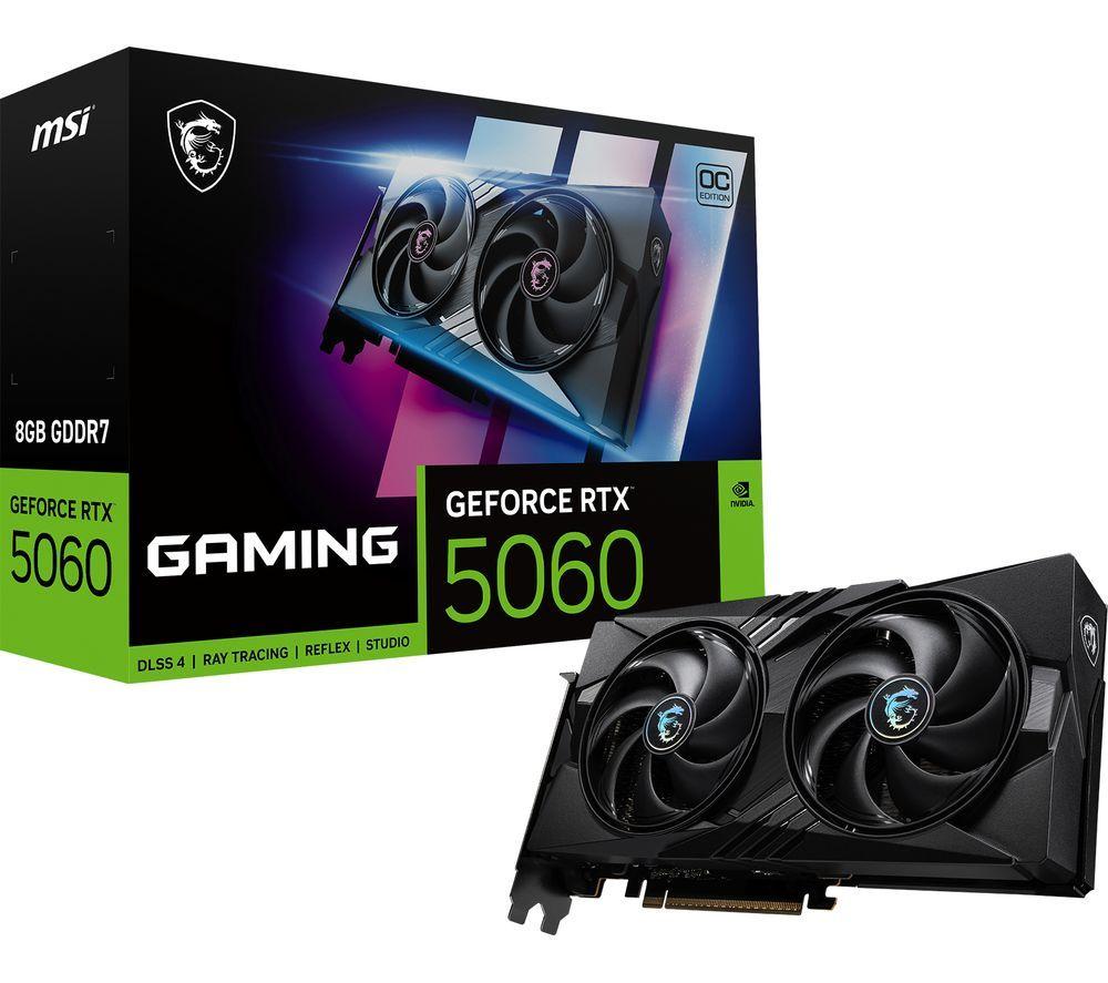 MSI GeForce RTX 5060 8 GB OC Graphics Card image number 9 of 10