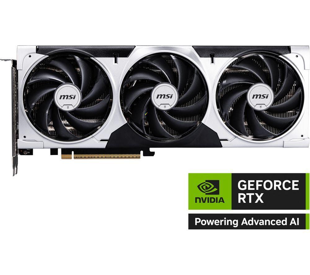 MSI GeForce RTX 5060 Ti 16 GB VENTUS 3X OC Graphics Card - White image number 2 of 8