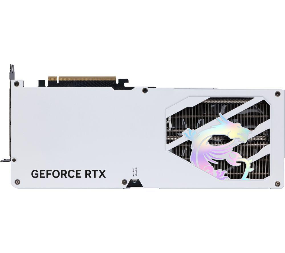 MSI GeForce RTX 5080 16 GB GAMING TRIO OC Graphics Card - White image number 5 of 10
