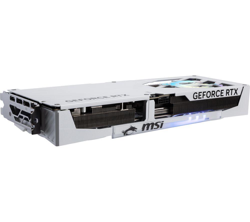 MSI GeForce RTX 5080 16 GB GAMING TRIO OC Graphics Card - White image number 6 of 10