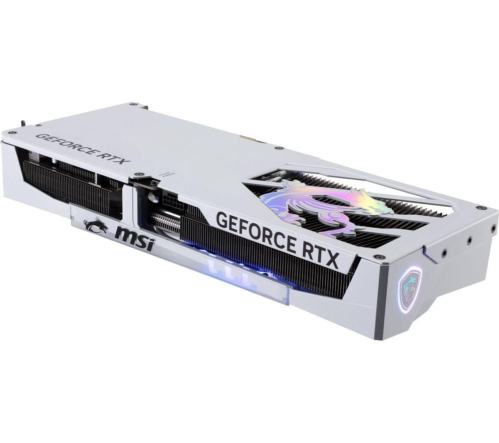 MSI GeForce RTX 5080 16 GB GAMING TRIO OC Graphics Card - White image number 7 of 10