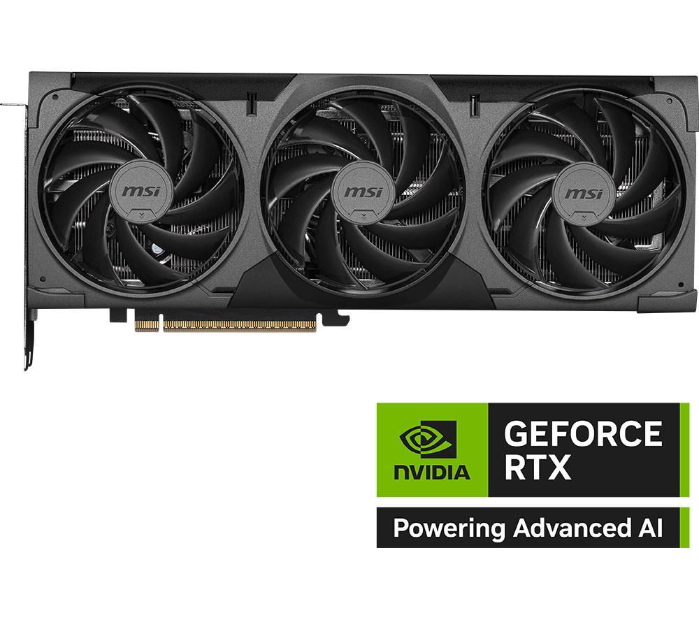 MSI GeForce RTX 5080 16 GB VENTUS 3X OC Graphics Card - Black image number 2 of 13