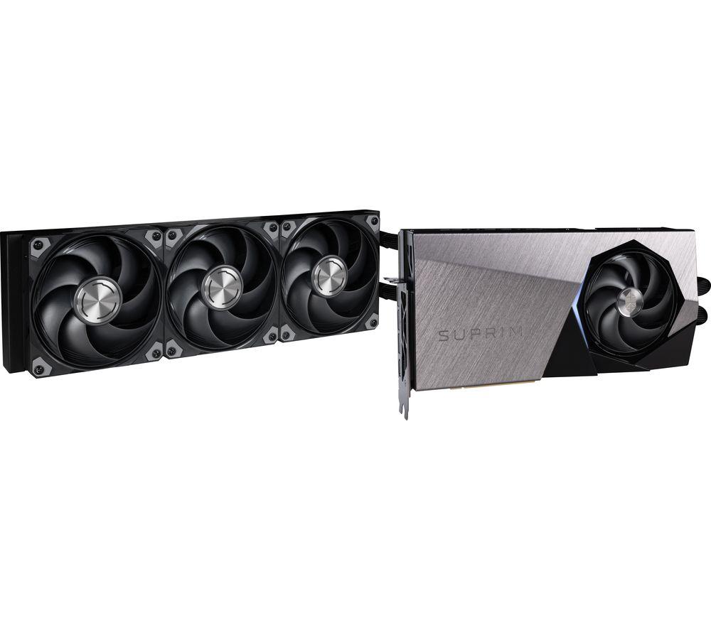 MSI GeForce RTX 5090 32 GB SUPRIM LIQUID SOC Graphics Card image number 5 of 9