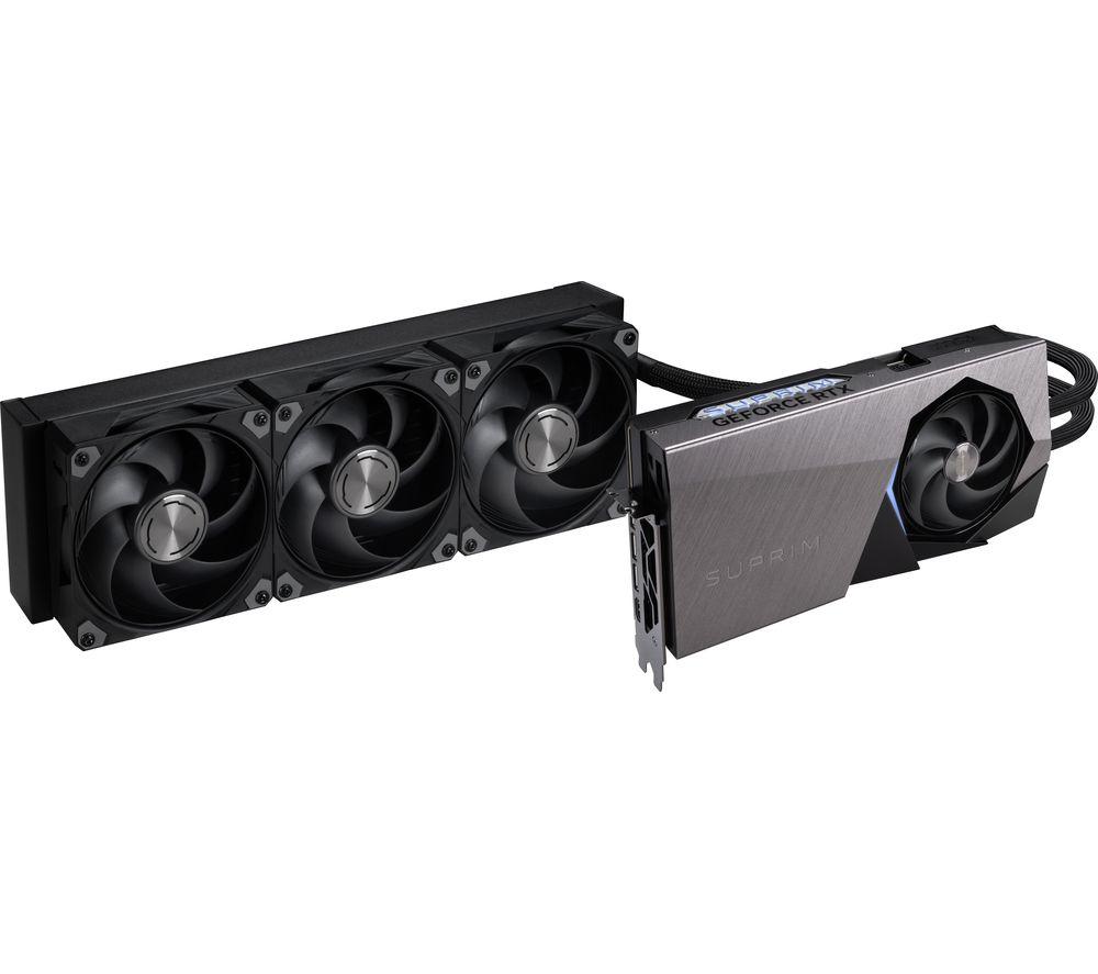 MSI GeForce RTX 5090 32 GB SUPRIM LIQUID SOC Graphics Card image number 6 of 9