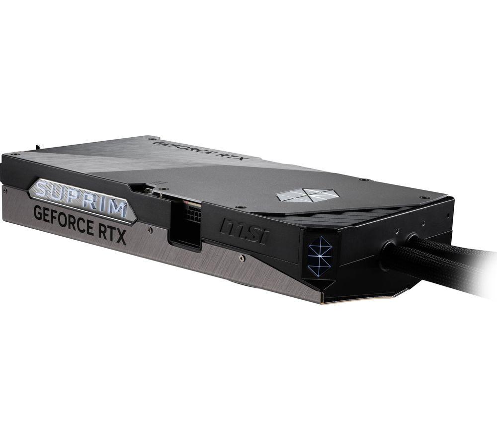 MSI GeForce RTX 5090 32 GB SUPRIM LIQUID SOC Graphics Card image number 7 of 9