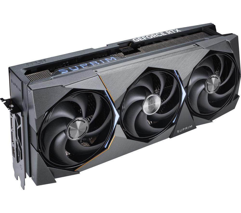 MSI GeForce RTX 5090 32 GB SUPRIM SOC Graphics Card image number 8 of 11