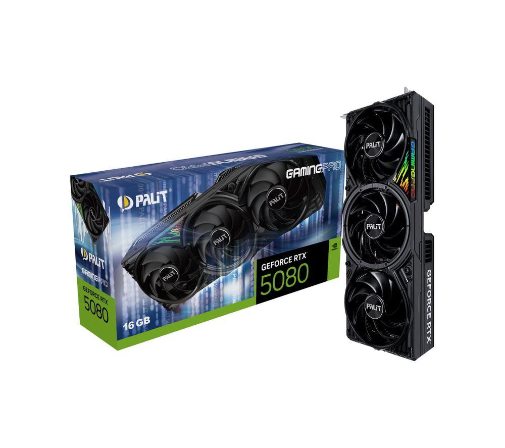 PALIT GeForce RTX 5080 16 GB GamingPro Graphics Card image number 5 of 5
