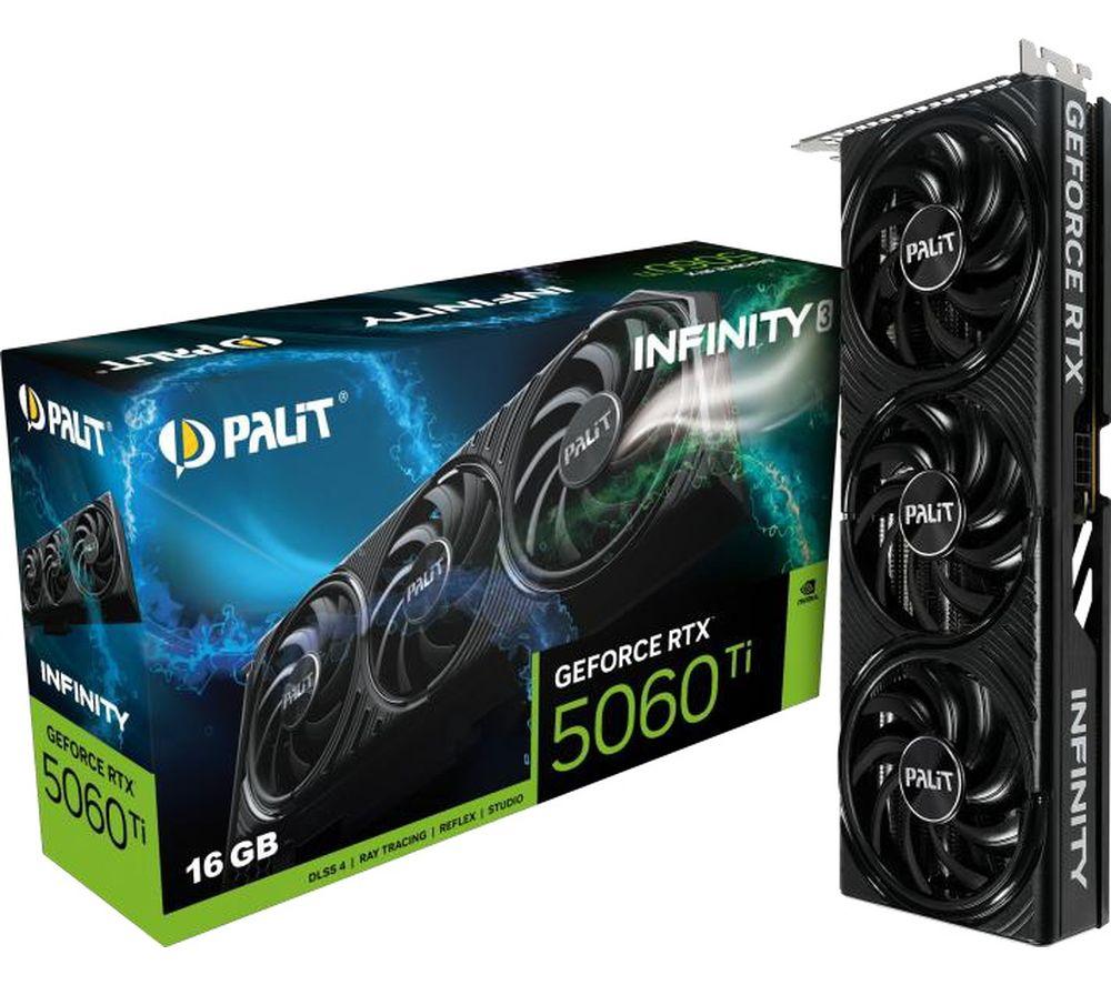 PALIT GeForce RTX 5060 Ti 16 GB Infinity 3 Graphics Card