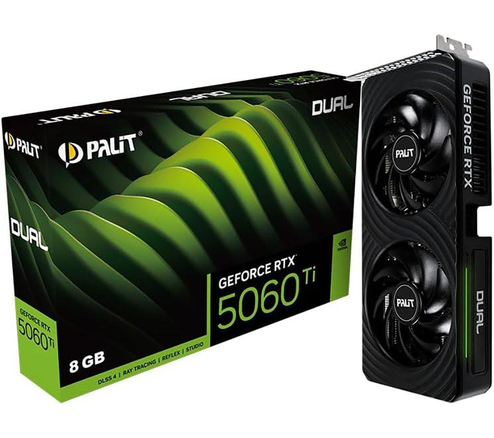 Buy PALIT GeForce RTX 5060 Ti 8 GB Dual OC Graphics Card | Currys