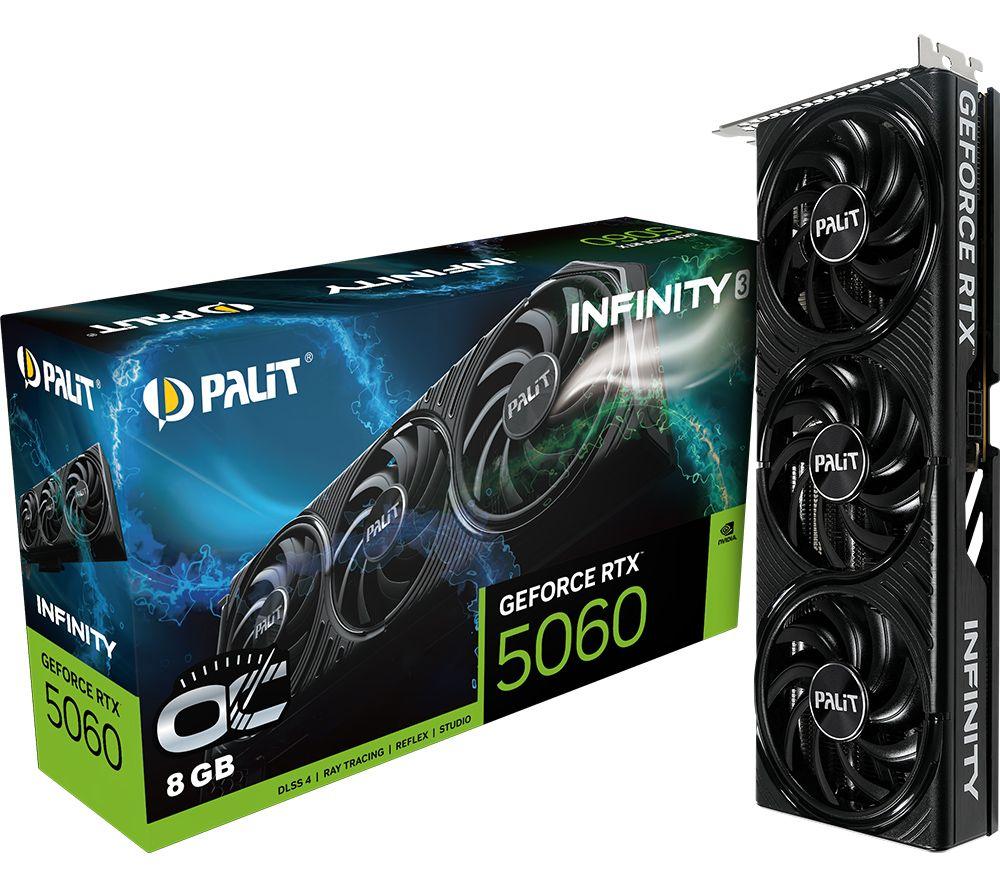 PALIT GeForce RTX 5060 8 GB Infinity 3 OC Graphics Card image number 9 of 10