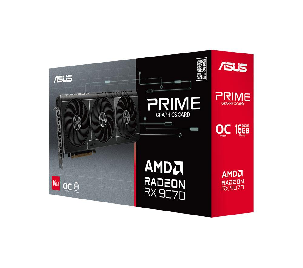ASUS Radeon RX 9070 16 GB PRIME EVO OC Edition Graphics Card image number 11 of 14