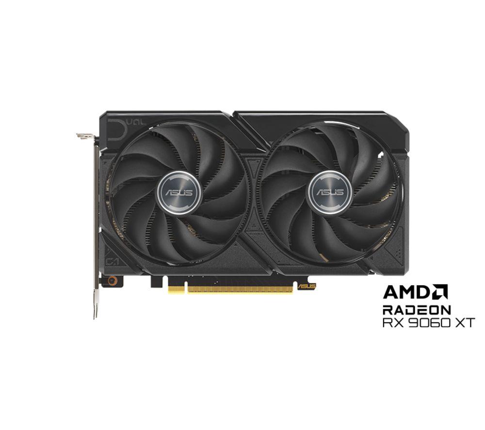 ASUS Radeon RX 9060 XT 16 GB Dual Graphics Card image number 8 of 18