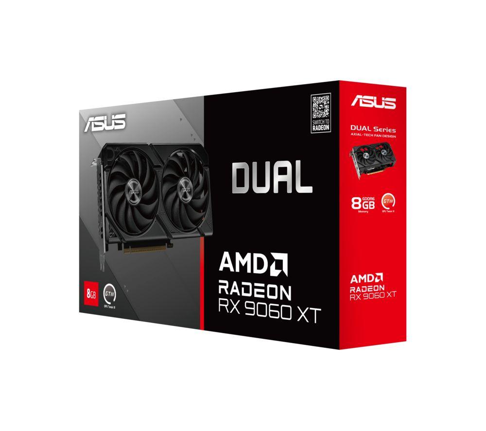 ASUS Radeon RX 9060 XT 16 GB Dual Graphics Card image number 17 of 18