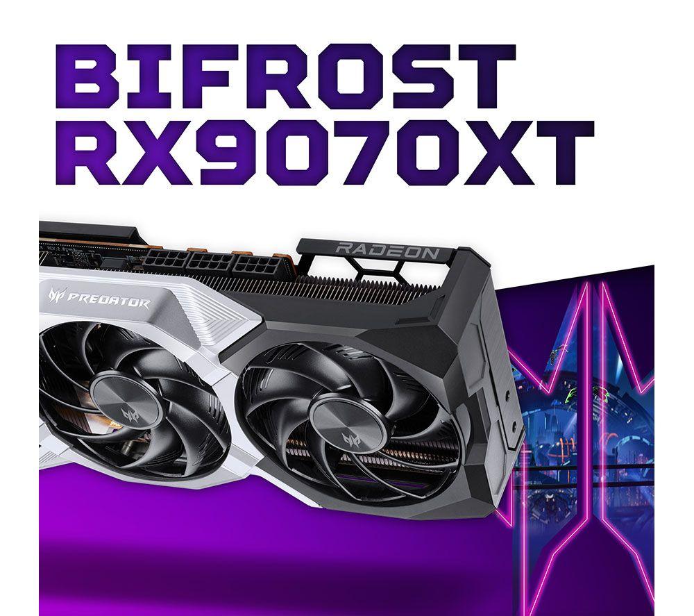ACER Radeon RX 9070 XT 16 GB Predator BiFrost OC Graphics Card image number 2 of 9
