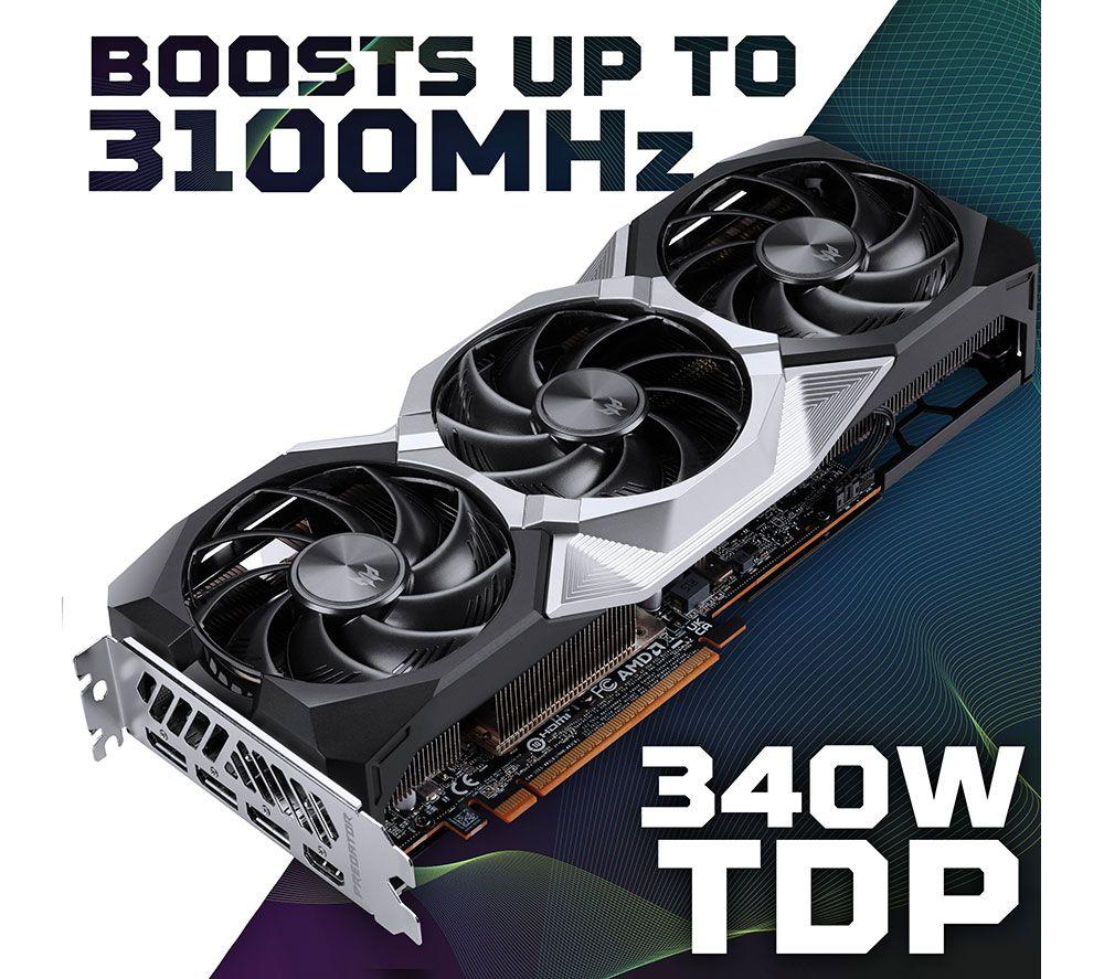 ACER Radeon RX 9070 XT 16 GB Predator BiFrost OC Graphics Card image number 3 of 9
