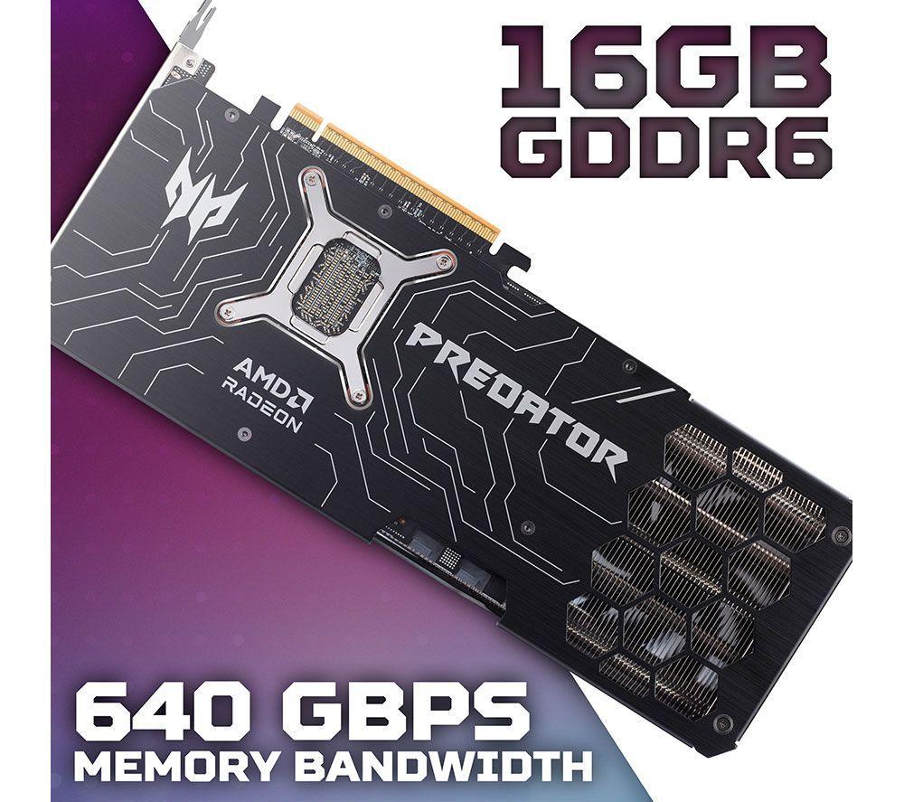ACER Radeon RX 9070 XT 16 GB Predator BiFrost OC Graphics Card image number 5 of 9