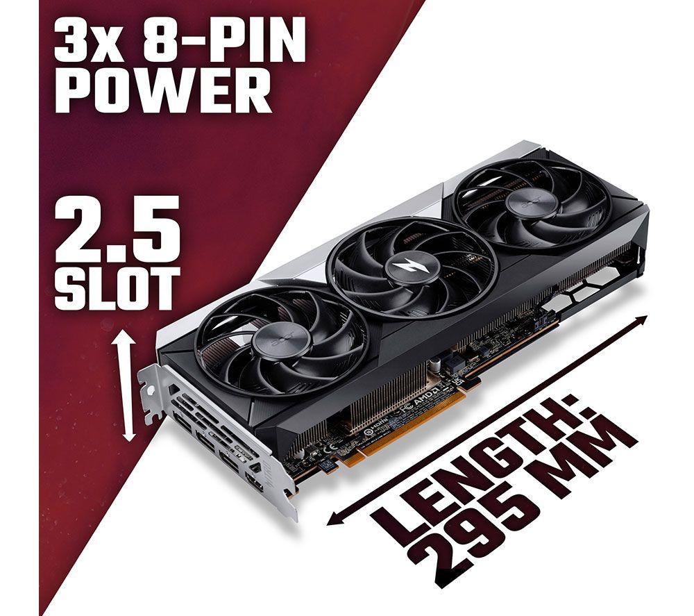 ACER Radeon RX 9070 XT 16 GB OC Nitro Graphics Card image number 6 of 8
