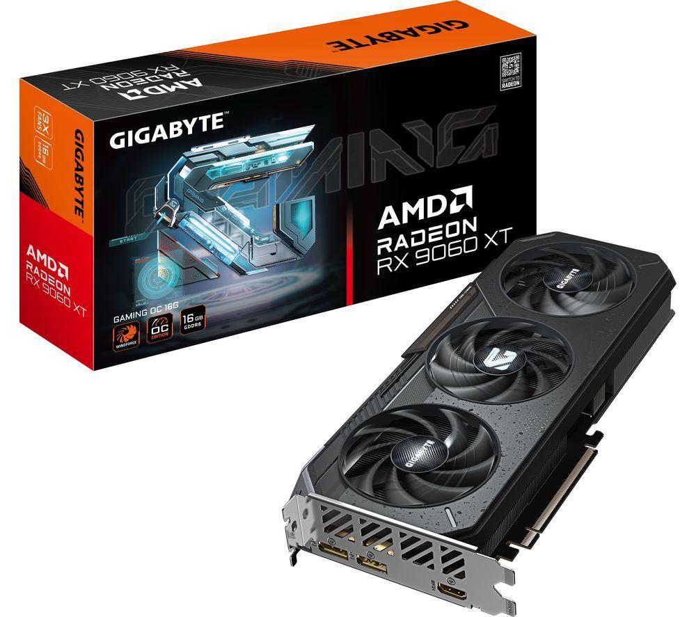 GIGABYTE Radeon RX 9060 XT 16 GB GAMING OC Graphics Card image number 13 of 18