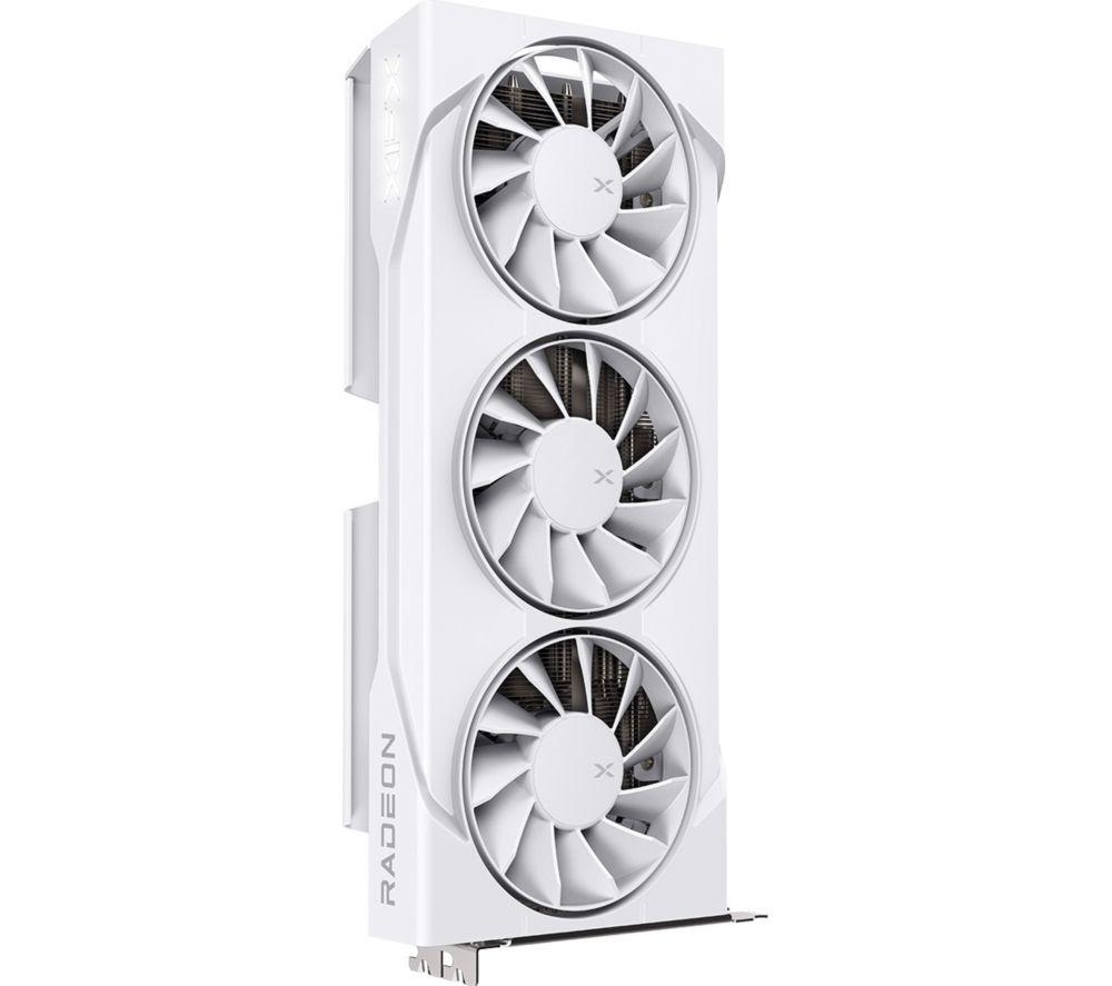 XFX Radeon RX 9060 XT 16 GB Swift Triple Fan OC Card - White