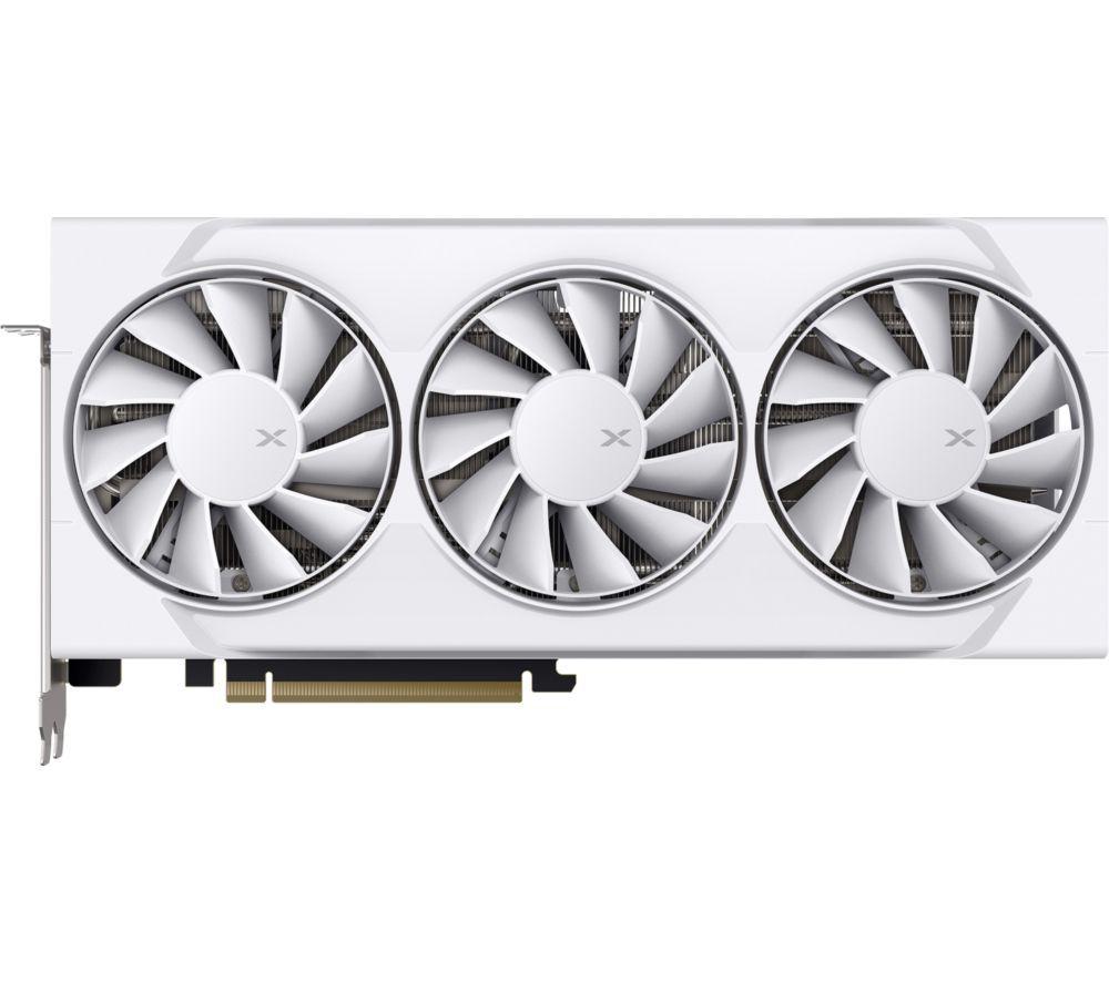 XFX Radeon RX 9060 XT 16 GB Swift Triple Fan OC Card - White image number 4 of 8
