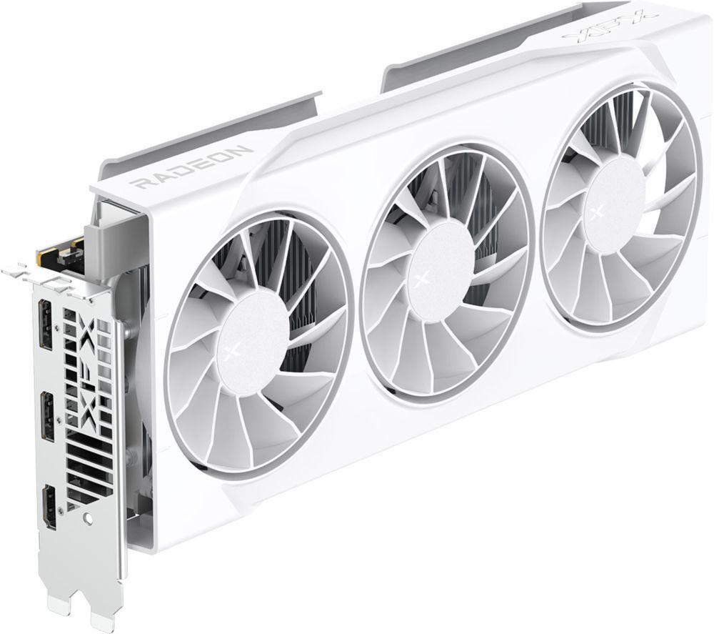 XFX Radeon RX 9060 XT 16 GB Swift Triple Fan OC Card - White image number 6 of 8