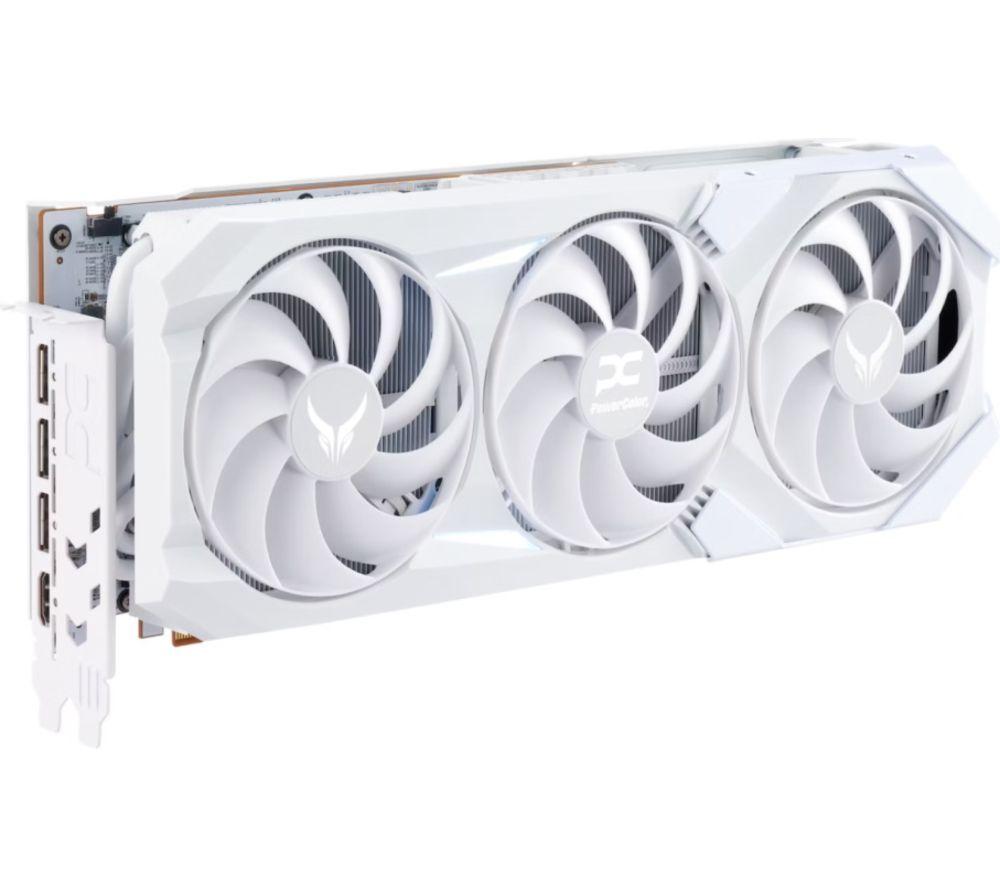 POWERCOLOR Radeon RX 9070 XT 16 GB Red Devil Graphics Card - White image number 2 of 5