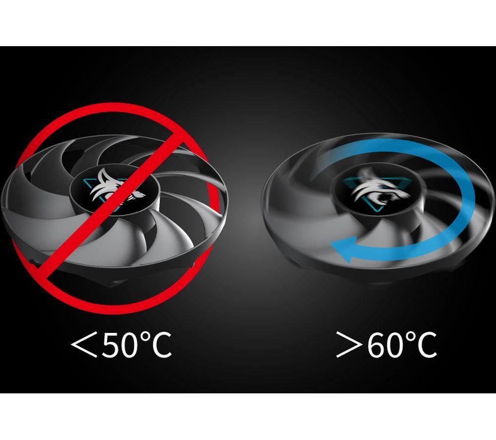 POWERCOLOR Radeon RX 9060 XT 16 GB Hellhound Graphics Card image number 8 of 18