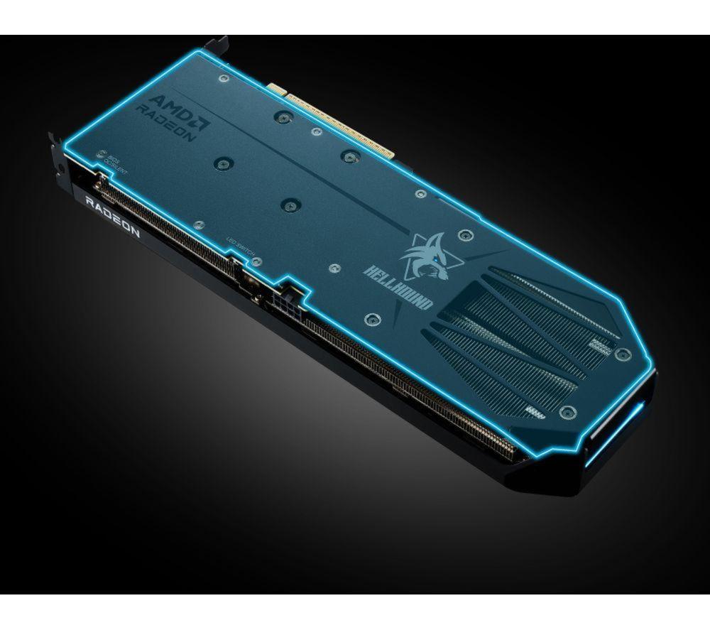 POWERCOLOR Radeon RX 9060 XT 16 GB Hellhound Graphics Card image number 13 of 18