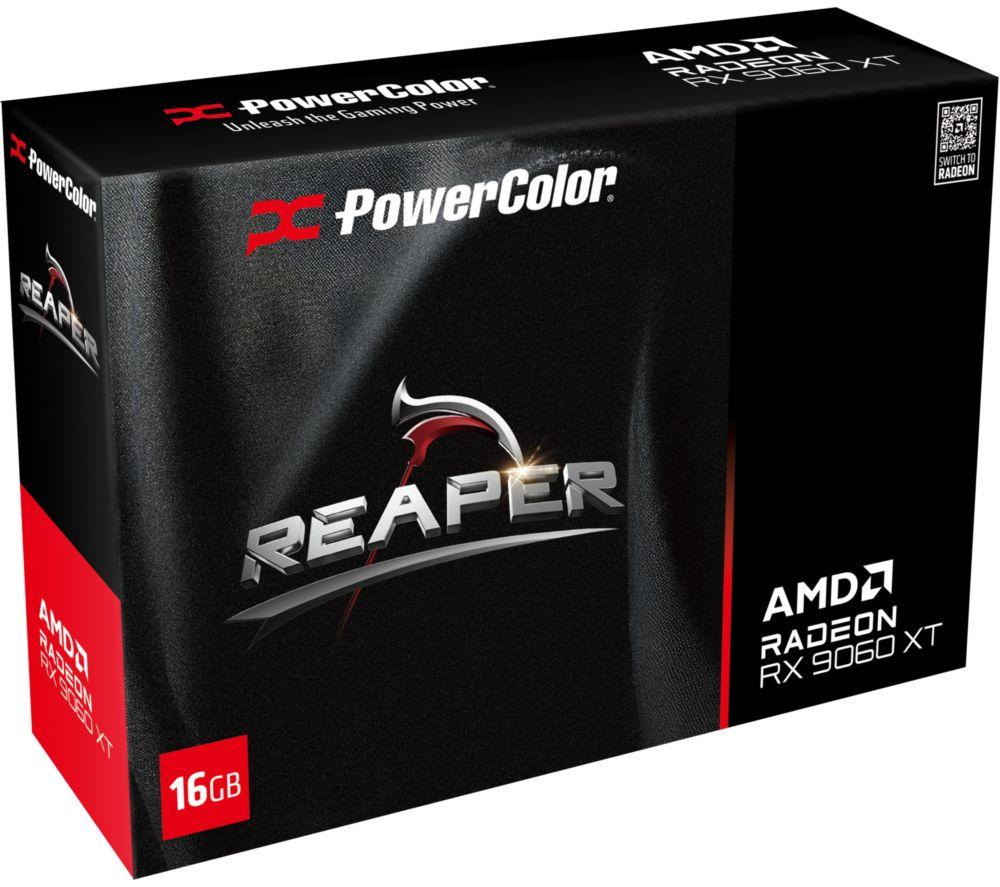 POWERCOLOR Radeon RX 9060 XT Reaper 16GB GDDR6 Graphics Card image number 8 of 10