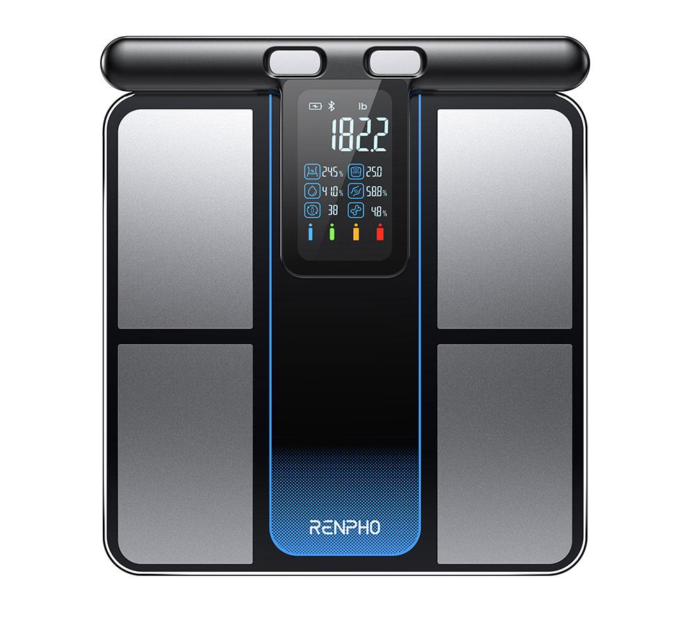 RENPHO MorphoScan Smart Body Scale - Black & Silver image number 3 of 15