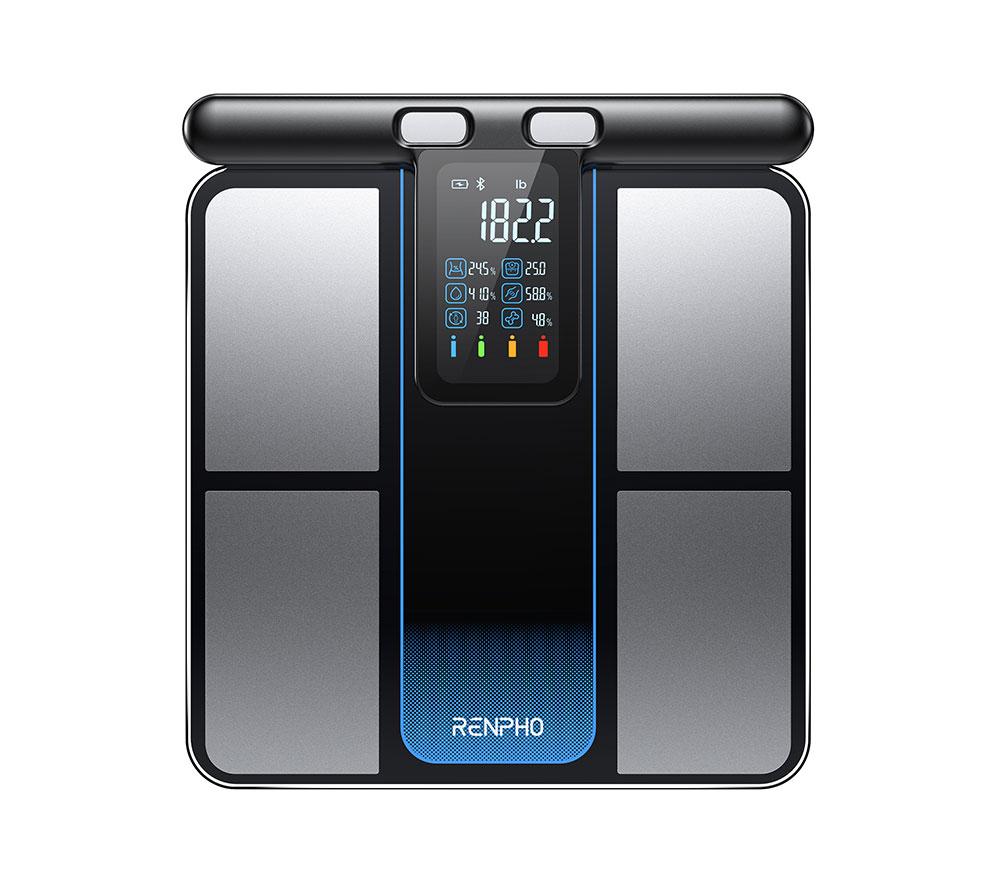 RENPHO MorphoScan Smart Body Scale - Black & Silver image number 4 of 15