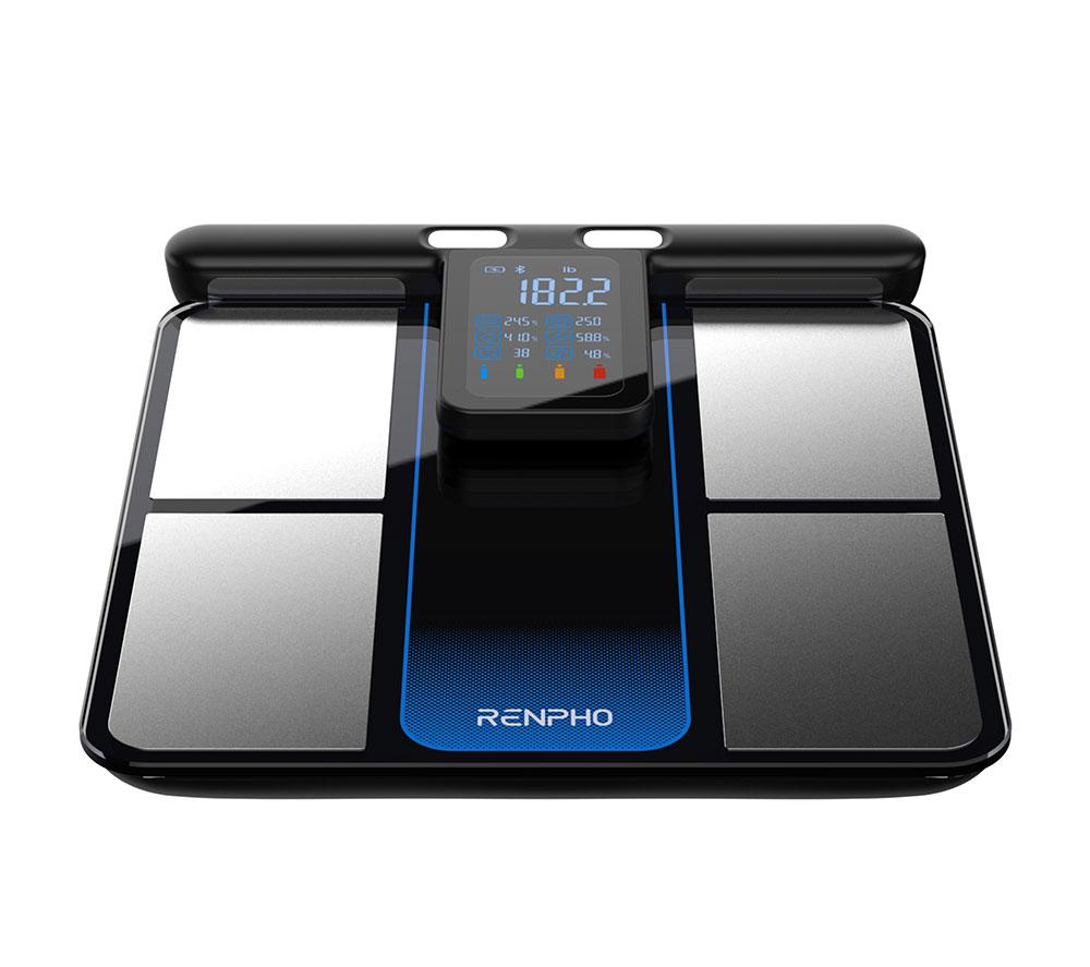 RENPHO MorphoScan Smart Body Scale - Black & Silver image number 5 of 15