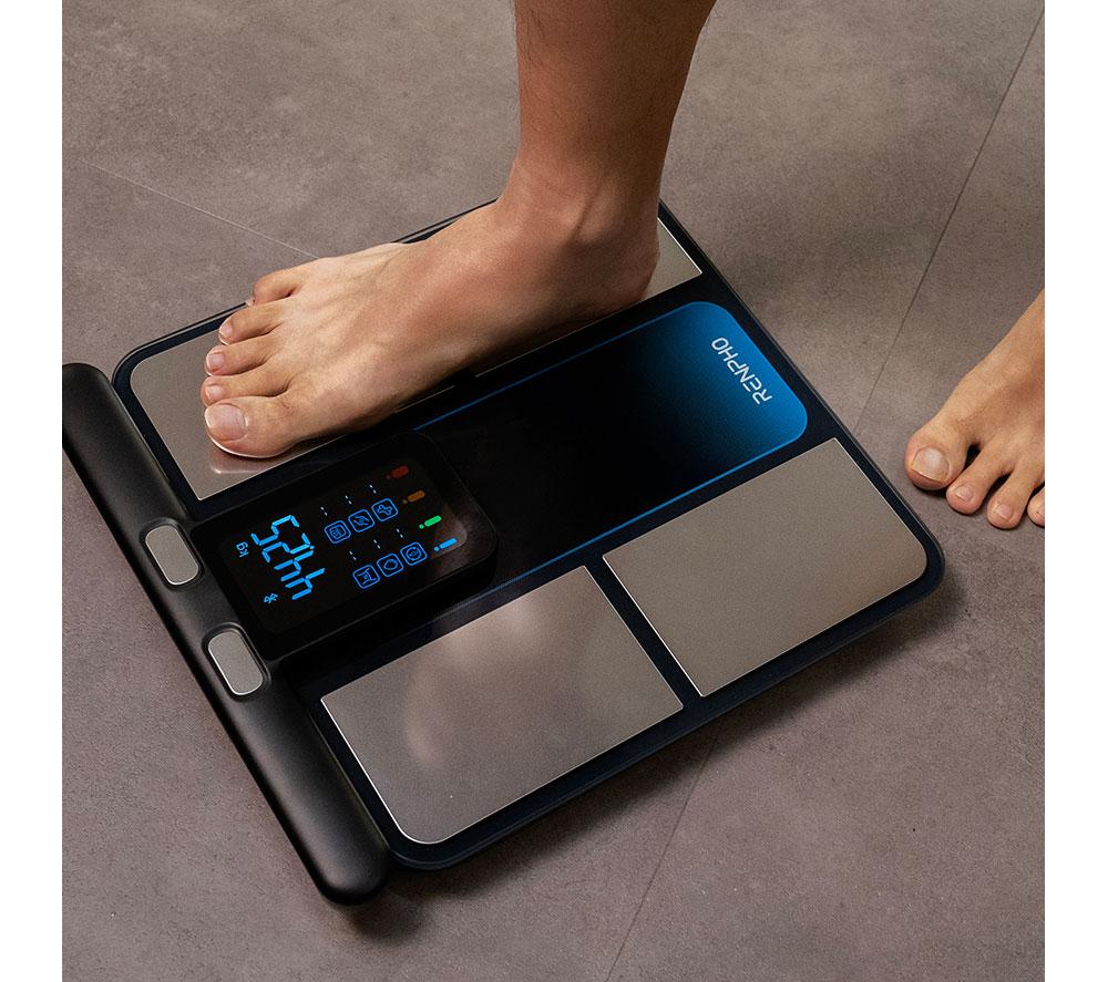 RENPHO MorphoScan Smart Body Scale - Black & Silver image number 6 of 15
