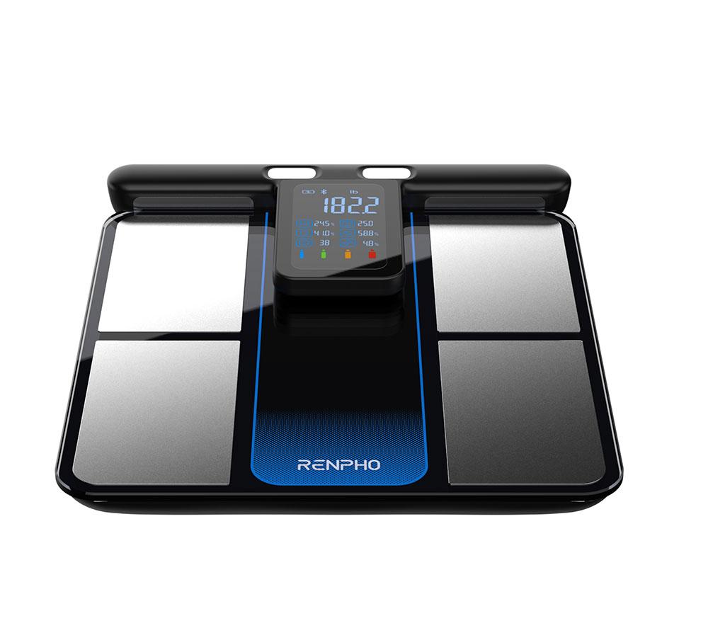 RENPHO MorphoScan Smart Body Scale - Black & Silver image number 13 of 15